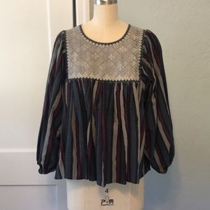 Anthropologie Kopal Zeenat blouse